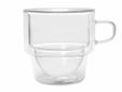 Omagio Cafe Classico 180ml Set 2 D8.4xh8.4cm Dubbelwandig - Borosilicaat