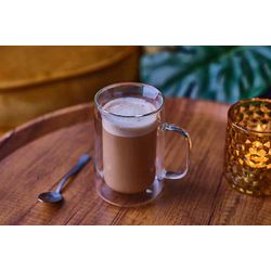 Cosy & Trendy Omagio Cafe Latte 300ml Set 2 D8xh12cm Double Paroi - Borosilicate 