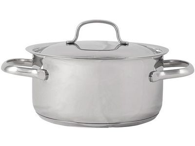 Daily Kookpot Met Deksel D18xh9cm  Roestvrij Staal 2l