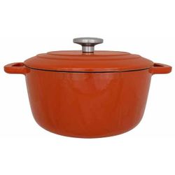 Cosy & Trendy Fontestic Kookpot Roest D24xh11.6cm 4.6l Gietijzer Met Deksel