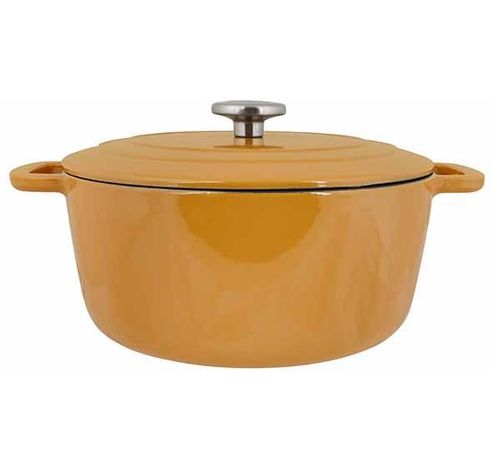 Fontestic Kookpot Amber Gold D28xh13cm G Ietijzer Met Deksel  Cosy & Trendy