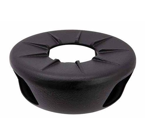 Heat Rechaud Zwart D13,6xh5cm Gietijzer Voor 1 Theelicht  Cosy & Trendy