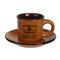 Desayuno Espressotas En Ondertas 10cl D6.3xh5.2cm - 11.5cm - Brown 