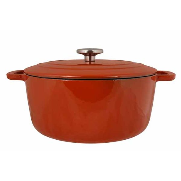 Cosy & Trendy Fontestic Kookpot Roest D28xh13cm Gietij Zer Met Deksel