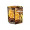 Ct Geurkaars Glas Chocolate - Orange  22u D7xh8cm 