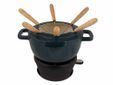 Fontestic Fondueset Green Heron D18cm Gi Etijzer Met 6 Vorkjes