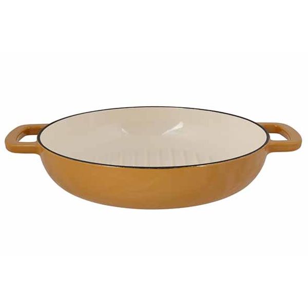 Cosy & Trendy Fontestic Grillpan Amber Gold D28xh6cm G Ietijzer Ns