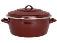 Nonna Kookpot Bloodstone D28cm 6.3l H:12cm Geemailleerd Staal