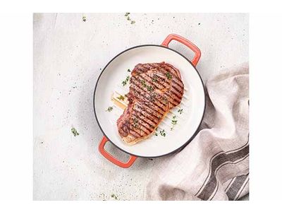 Fontestic Grillpan Roest D28xh6cm Gietij Zer Ns