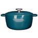 Cosy & Trendy Fontestic Kookpot Green Heron D24xh11.6c M 4.6l Gietijzer Met Deksel