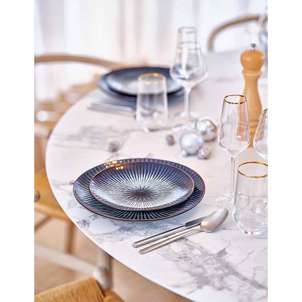 Cosy & Trendy Atlantis Stripe Dessertbord D21,5xh2,9cm 