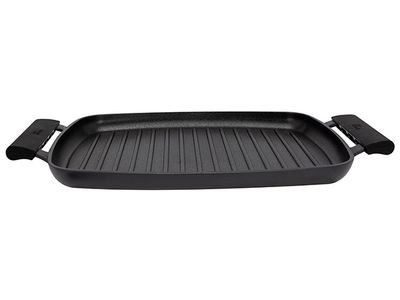 Durable Grillpan No Stick Zwart 48x29xh4 ,5cm Aluminium