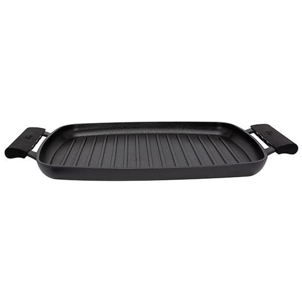 Cosy & Trendy Durable Grillpan No Stick Zwart 48x29xh4 ,5cm Aluminium