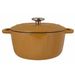 Cosy & Trendy Fontestic Kookpot Amber Gold D24xh11.6cm 4.6l Gietijzer Met Deksel