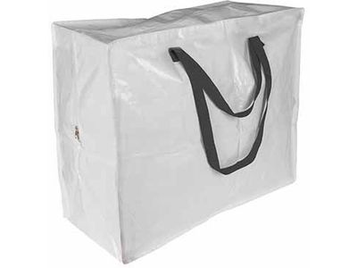 Sac De Rangement Blanc A. Zip 55x30xh50c M