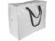 Opbergzak Wit Met Rits  55x30xh50cm 