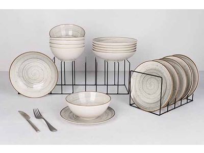 Sintra Ontbijtset Blauw 18 Dlg 