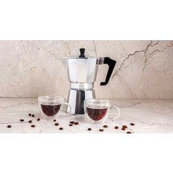 Omagio Ital Koffiemaker 6t Set 2 Dlg  