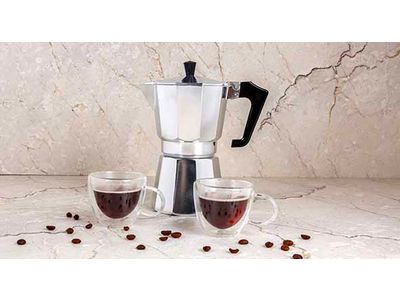 Omagio Ital Koffiemaker 6t Set 2 Dlg 
