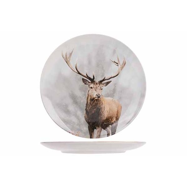 Cosy & Trendy Animal Plat Bord D26cm Hert 