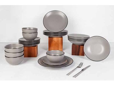 Speckle Grey Set 24 Dlg 