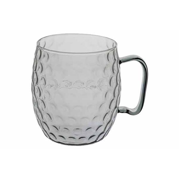 Cosy & Trendy Moscow Mule Glass Hammertone Zwart Transparant