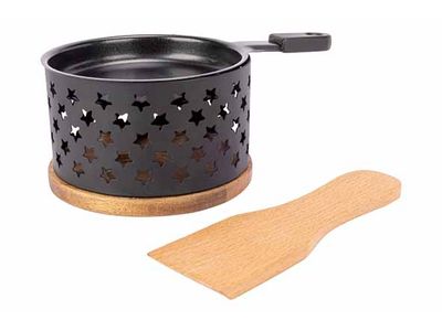 Aspen Raclette Rond 1 Persoon + Spatel