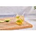 Cosy & Trendy Moscow Mule Glass Hammertone Set2 Transparant Incl. 2 Eco Rietjes