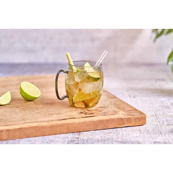 Cosy & Trendy Moscow Mule Glass Zwart Transparant 