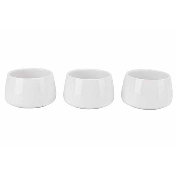 Cosy & Trendy Torres Bowl Wit Set3 D9xh5,5cm 