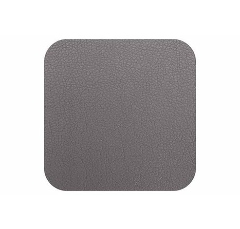 Dessous De Verre Leather Gris Fonce S4 10x10cm  Cosy & Trendy