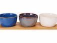 Aperoset 4pcs - Serveerplank 31x10cm + 3x Bowl D9,5x5,5cm