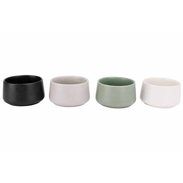 Cosy & Trendy Bites Bowl Set4 D9,5xh5,5cm Mix Kleuren