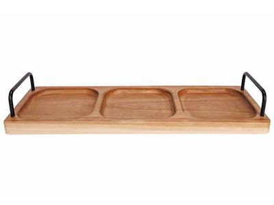 Acacia Serveerplank 40x14cm Met Handvat 