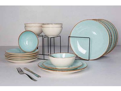 Granite Blue Serviesset 18dlg 