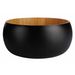 Cosy & Trendy Black&wood Saladekom D30,5xh12cm Bamboe 