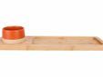 Dela Aperoset 2pcs - Serveerplank 48x12 + 1x Bowl D9,5x5,5cm