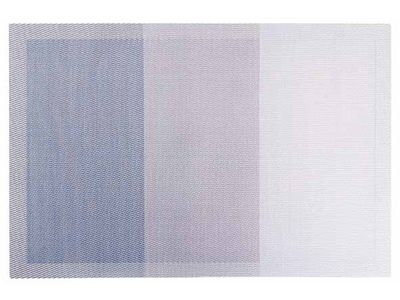 Placemat Pvc Shades Blauw 45x30cm 