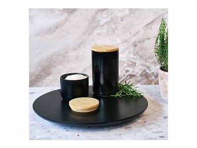 Black&wood Lazy Susan D39,5xh3cm Bamboe 