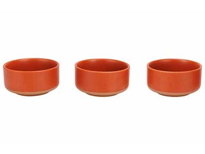 Dela Bowl Set3 D10,5xh5cm Terracotta 