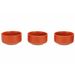 Cosy & Trendy Dela Bowl Set3 D10,5xh5cm Terracotta 