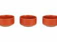 Dela Bowl Set3 D10,5xh5cm Terracotta 