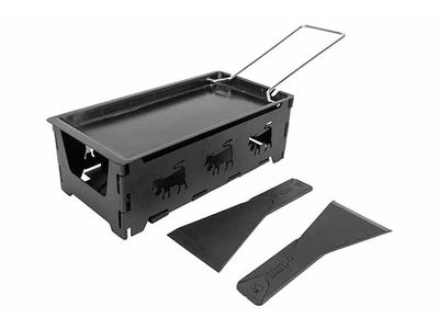 Aspen Raclette Inklapbaar 2 Personen + Spatel Nylon