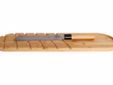 Broodplank Bamboe 50x14cm Met Mes 