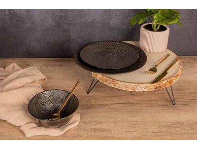 Candy Black Dinnerset 18dlg 