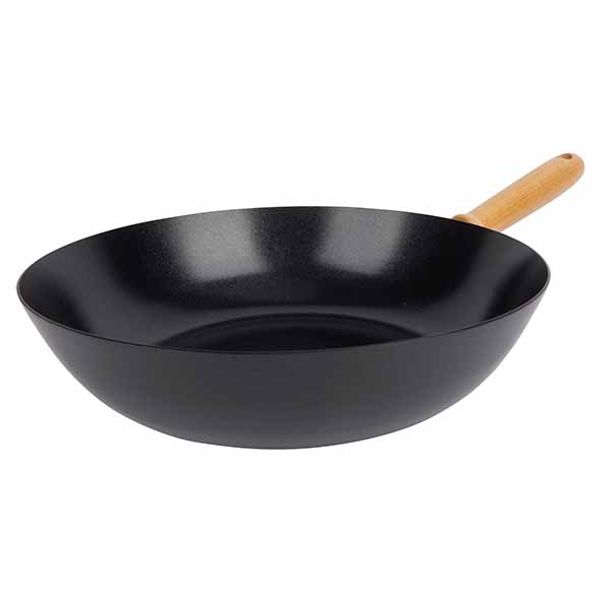 Cosy & Trendy Fusion Wok D30cm -  Alle Vuren Koolstofstaal + Antikleef Coating