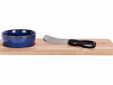 Aperoset 3pcs - Serveerplank 30x12cm + Bowl D8,8x3cm + Kaasmes