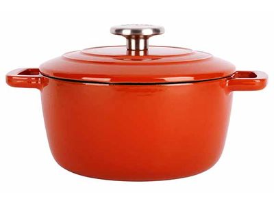 Fontestic Kookpot Roest D20xh10,5cm 2,7l Gietijzer Met Deksel