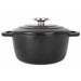 Cosy & Trendy Fontestic Kookpot Black D20xh10,5cm 2,7l Gietijzer Met Deksel