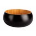 Cosy & Trendy Black&wood Saladekom D19,5xh8cm Bamboe 